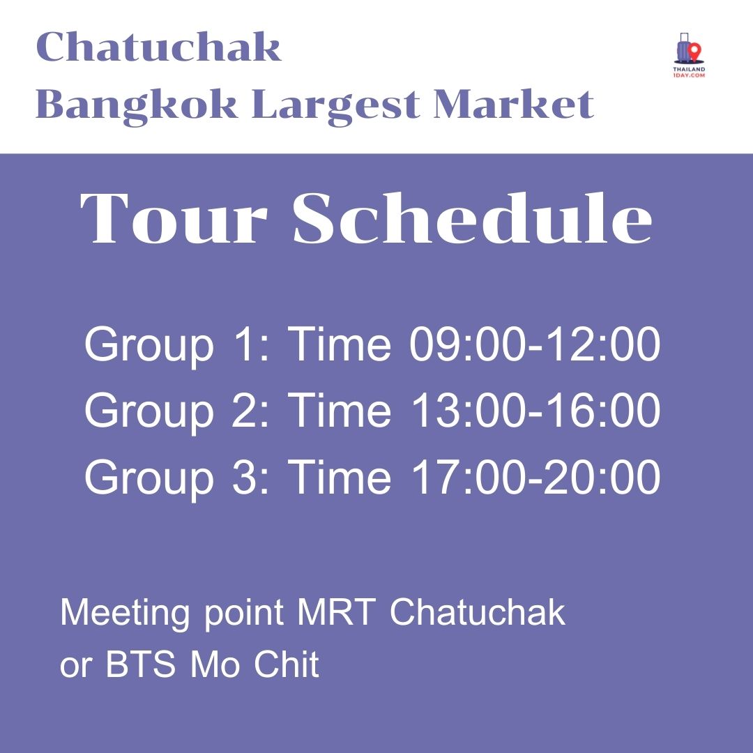 Chatuchak is one of Asia’s biggest open-air markets