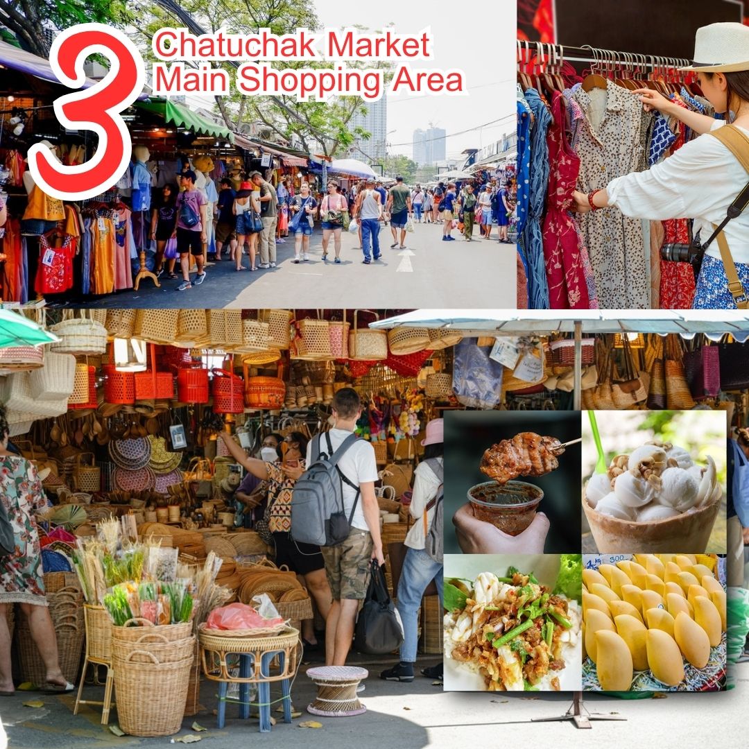 Chatuchak is one of Asia’s biggest open-air markets