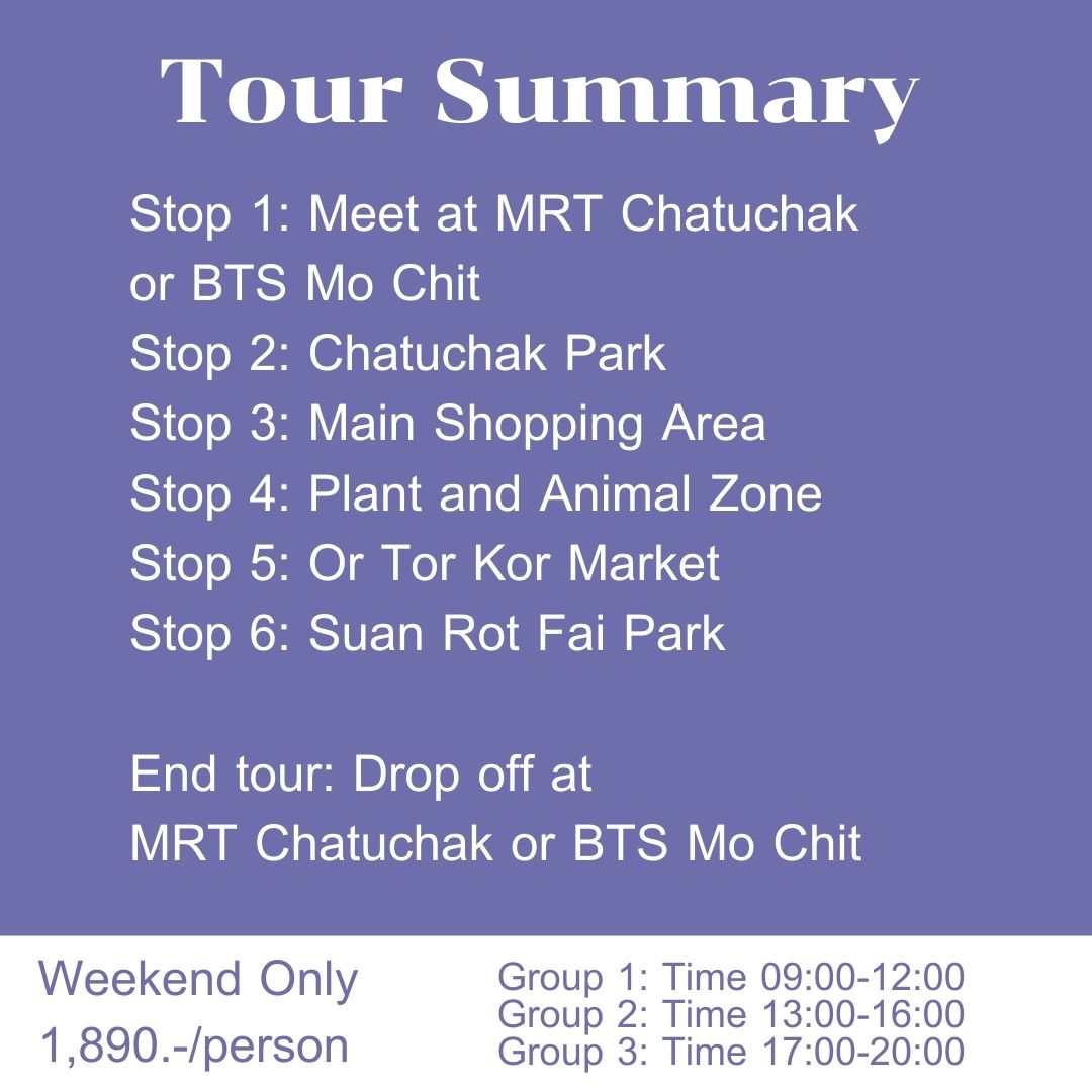 Chatuchak is one of Asia’s biggest open-air markets